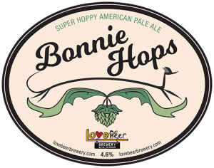 Bonnie Hops beer clip