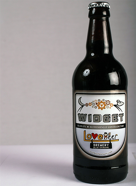 Widget bottled beer